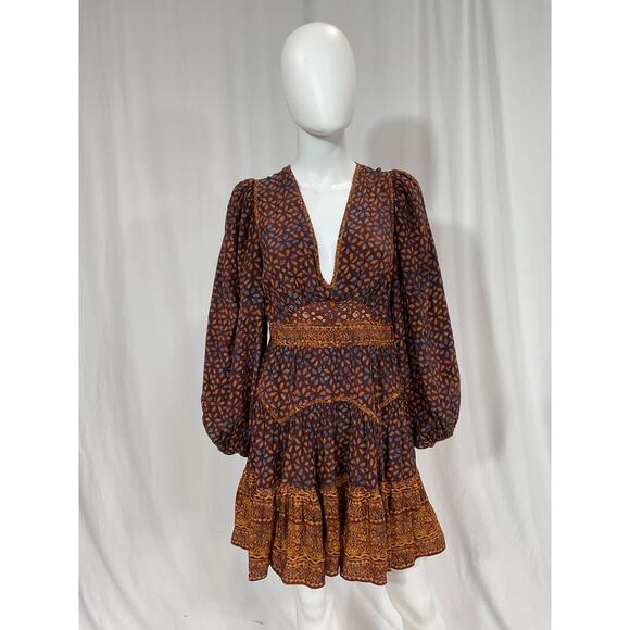 Ulla Johnson 'Hayana Agate' Red Dress Size 2 - Picture 2 of 5